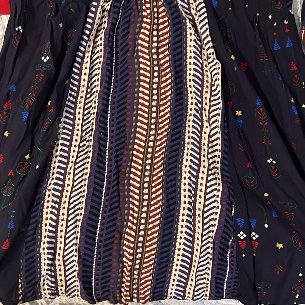 Umgee Multi-Pattern Tunic Dress - Picture 4 of 5